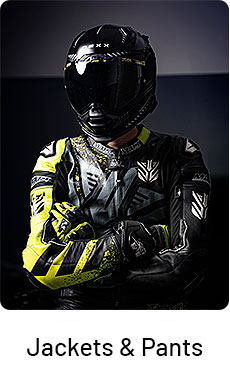 Customizable motorcycle jackets and pants